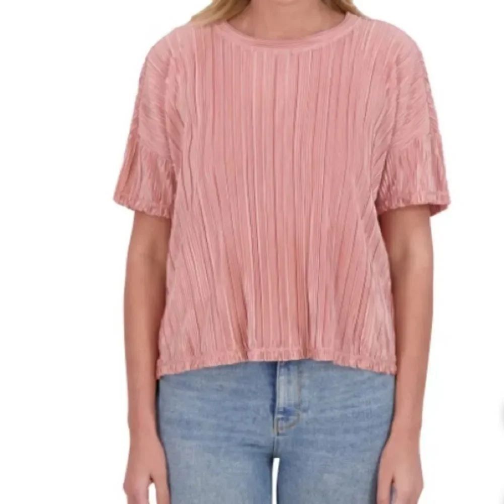 Andrew Marc Women's Plisse Top